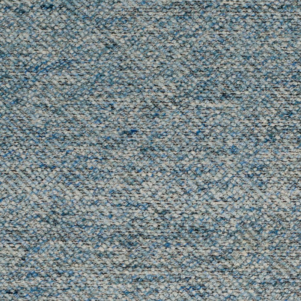 Blue Hand-Tufted Wool 8' x 10' Rectangular Area Rug