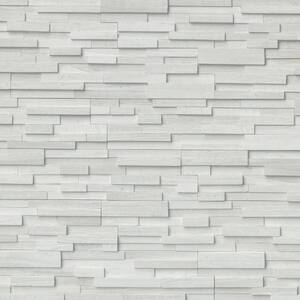 White Oak 3D Ledger Panel 6 in. x 24 in. Textured Marble Wall Tile (60 sq. ft./Pallet)