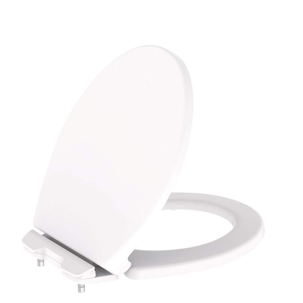 ReadySet Round Quick-Release Soft-Close Top-Mount Toilet Seat in White price history on PriceWatchPro