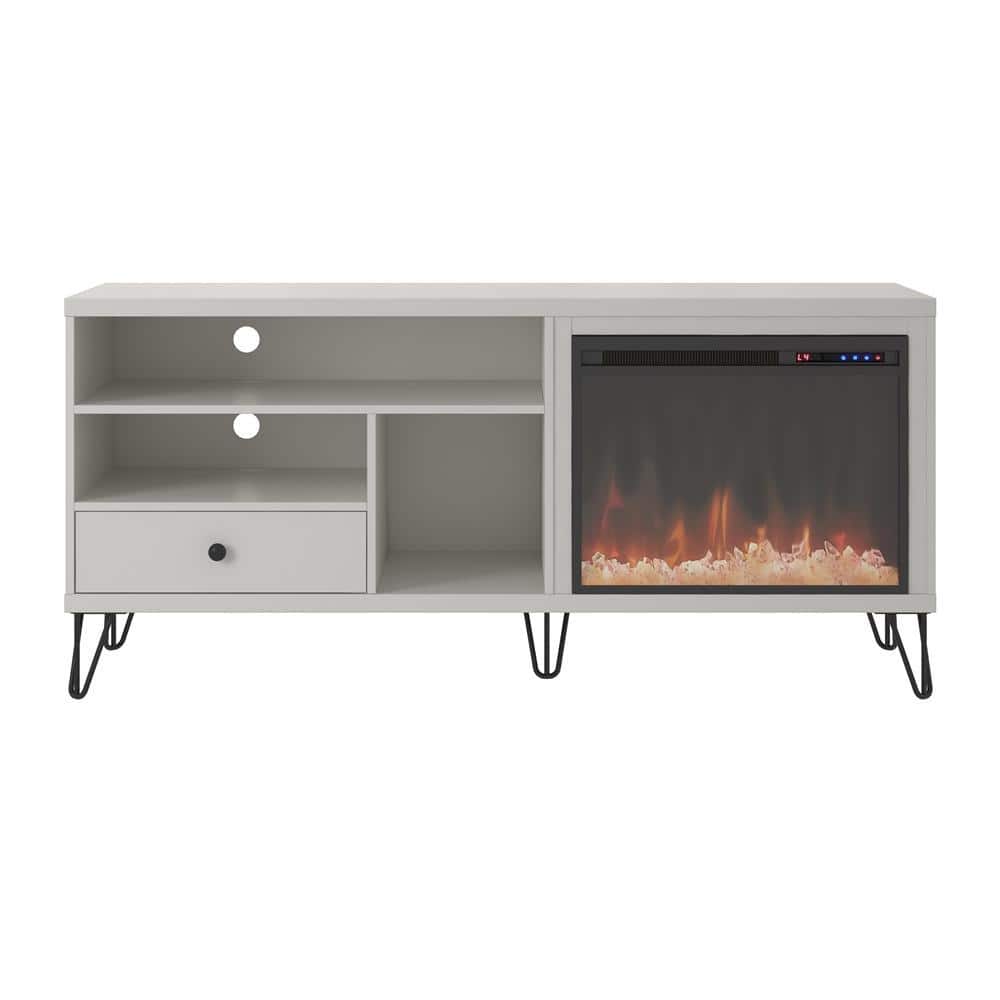 Montrose 59 in. Freestanding Electric Fireplace TV Stand Fits TVs up to 65