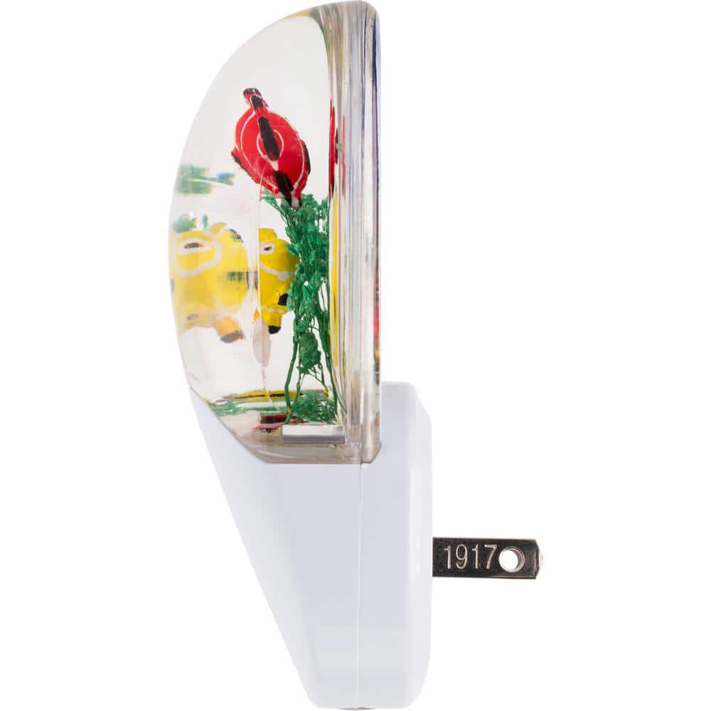 Multicolored LED Tropical Fish Automatic Night Light