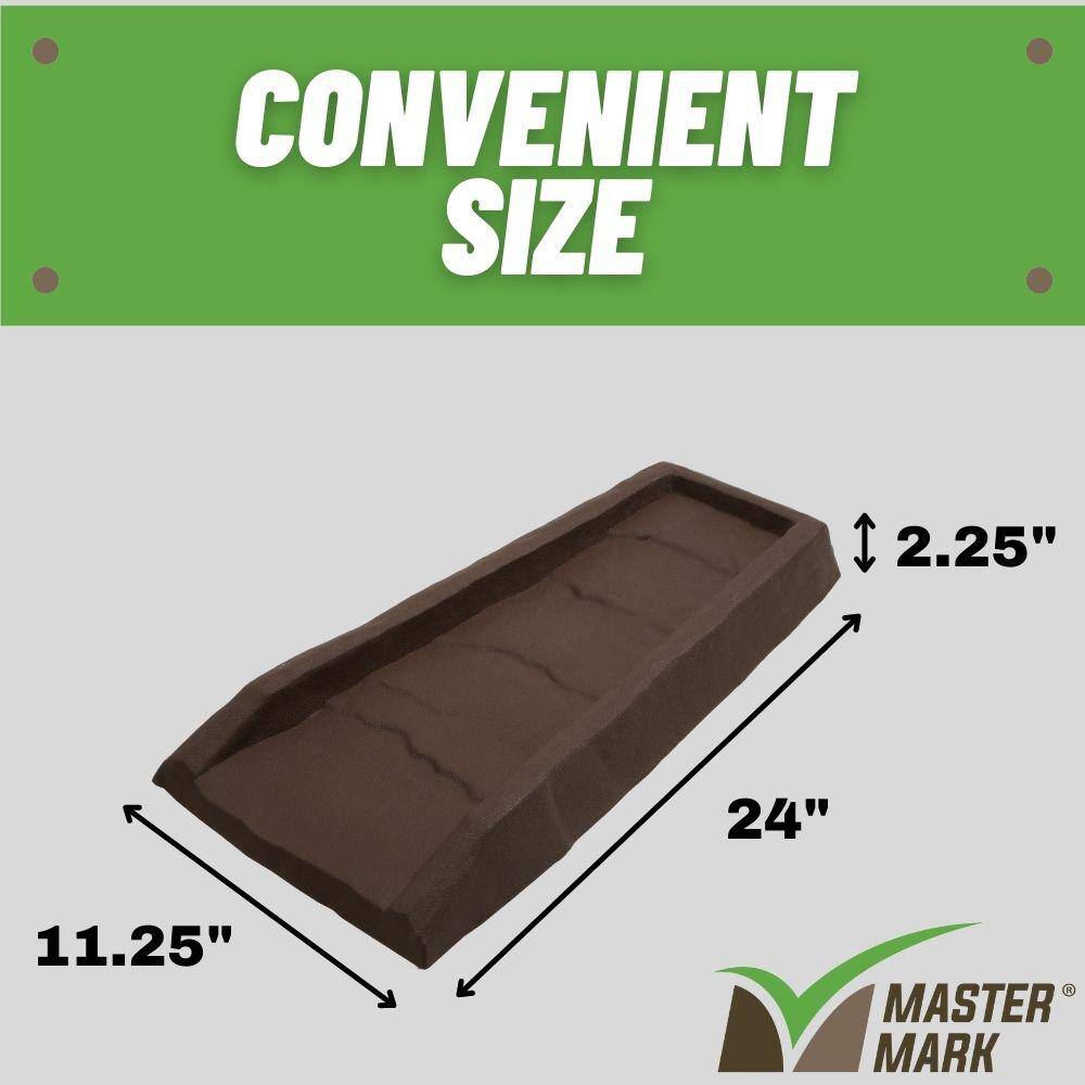 Buy Splash Block Chocolate Gutter Downspout (2Pack) Online at Lowest
