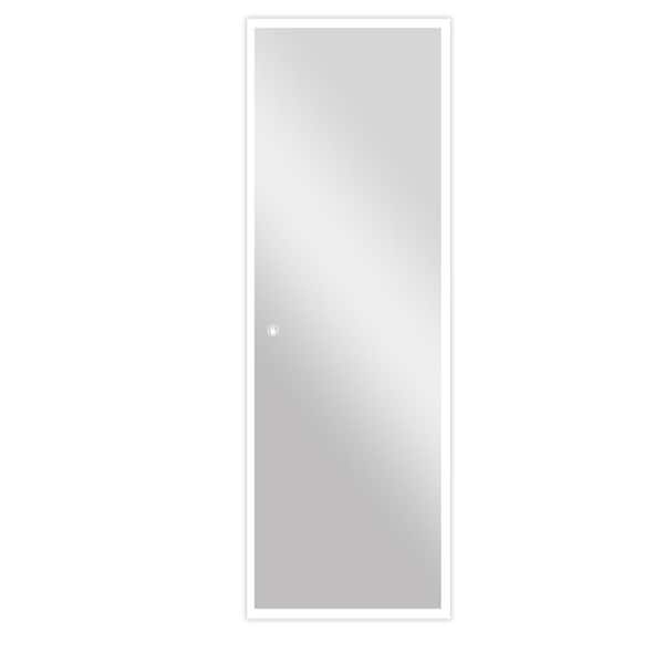 Unbranded 22 in. W x 65 in. H Rectangular Frameless 3 Color Temperature Wall Bathroom Vanity Mirror with ETL Certification