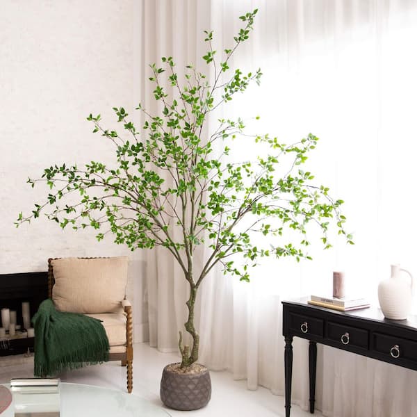 Nearly Natural 10 ft. Minimalist Citrus Artificial Tree T4981