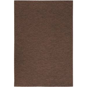 6' x 9'  Polypropylene Mocha Area Rug