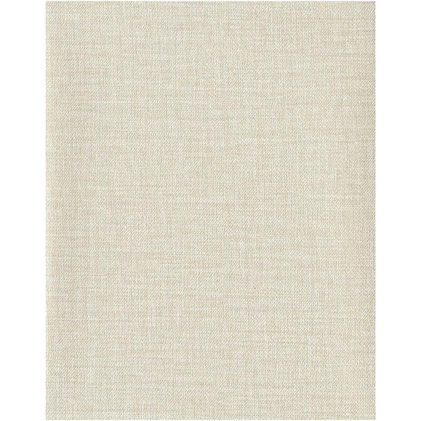Monogram Flaxen Pearl Vinyl Strippable Roll (Covers 13.5 sq. ft.)