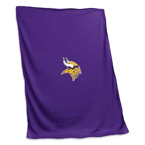 Minnesota Vikings Purple Polyester Sweatshirt Blanket
