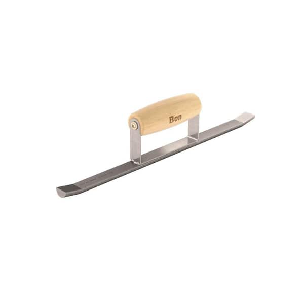Bon Tool 14 in. x 3/4 in. Half Round Sledrunner/Jointer with Wood Handle
