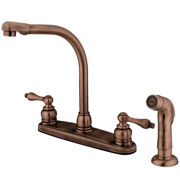 Kingston Brass Gourmetier KBS755SP Kitchen Faucet Sprayer With...