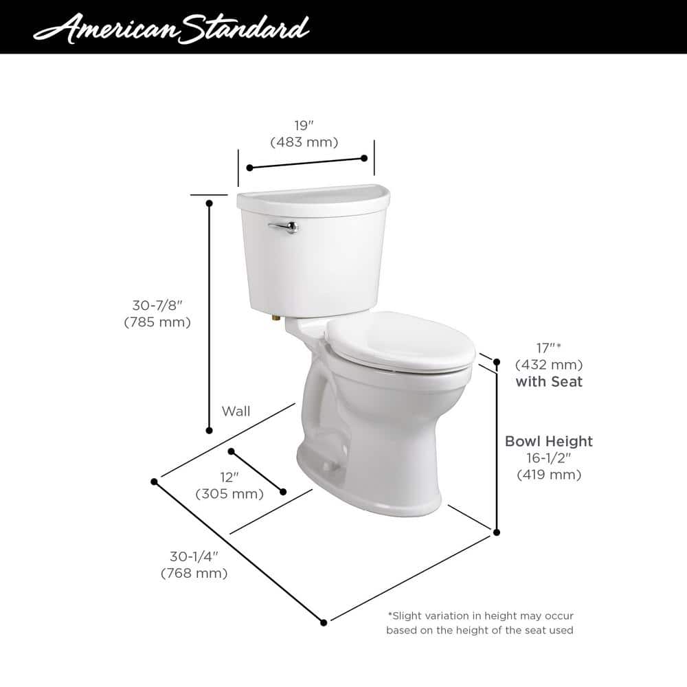 Linen Elongated Two-Piece High Efficiency Toilet
