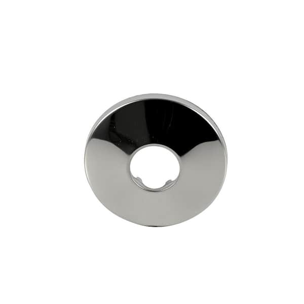 1/2 in. Escutcheon Plate Iron Pipe Size Flange in Chrome-Plated Steel