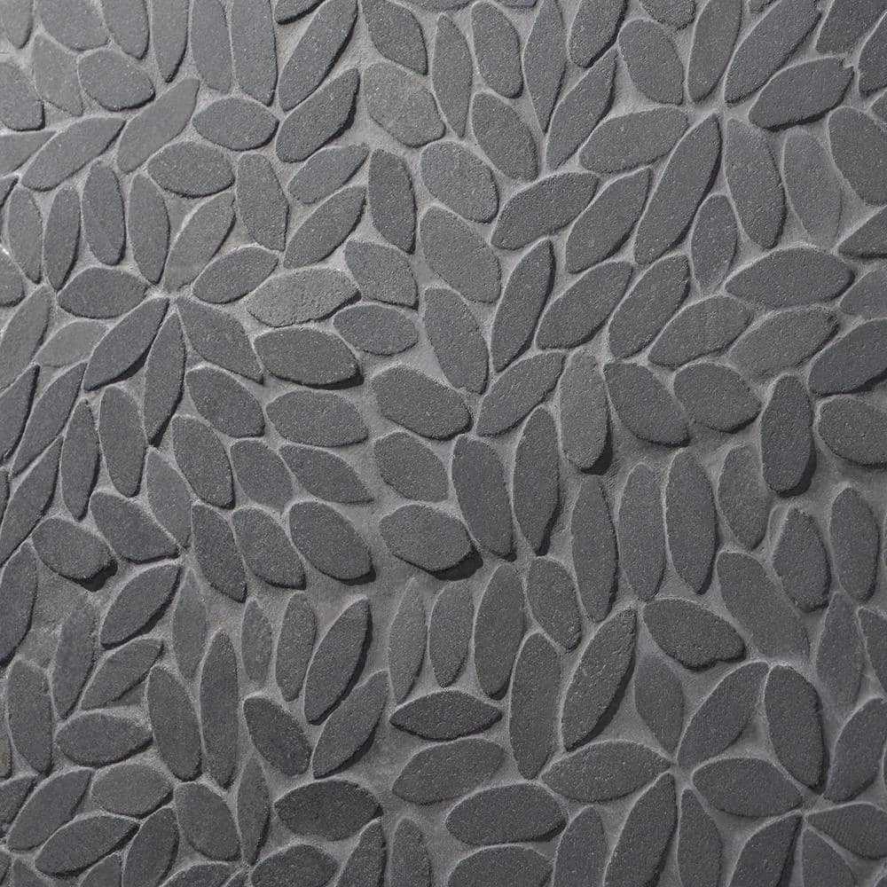 Gray Slate Pebble Mosaic Tile for Floors and Walls