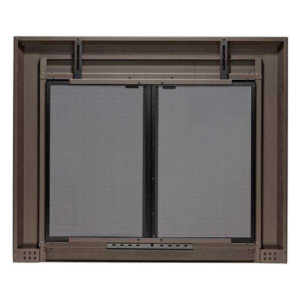 Amazon.com: UniFlame - Logan - Cabinet-Style Fireplace Doors