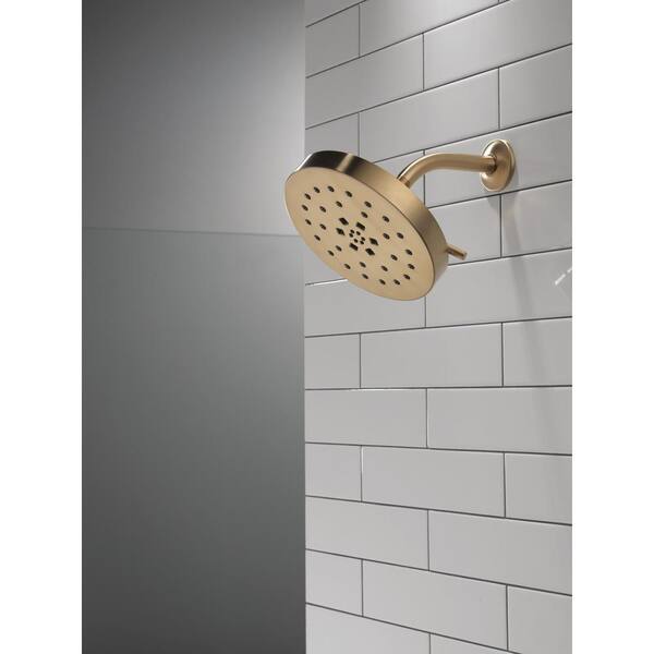 a♡ Delta H2Okinetic Gold 4-Spray Patterns 1.75 GPM 8 in. Wall