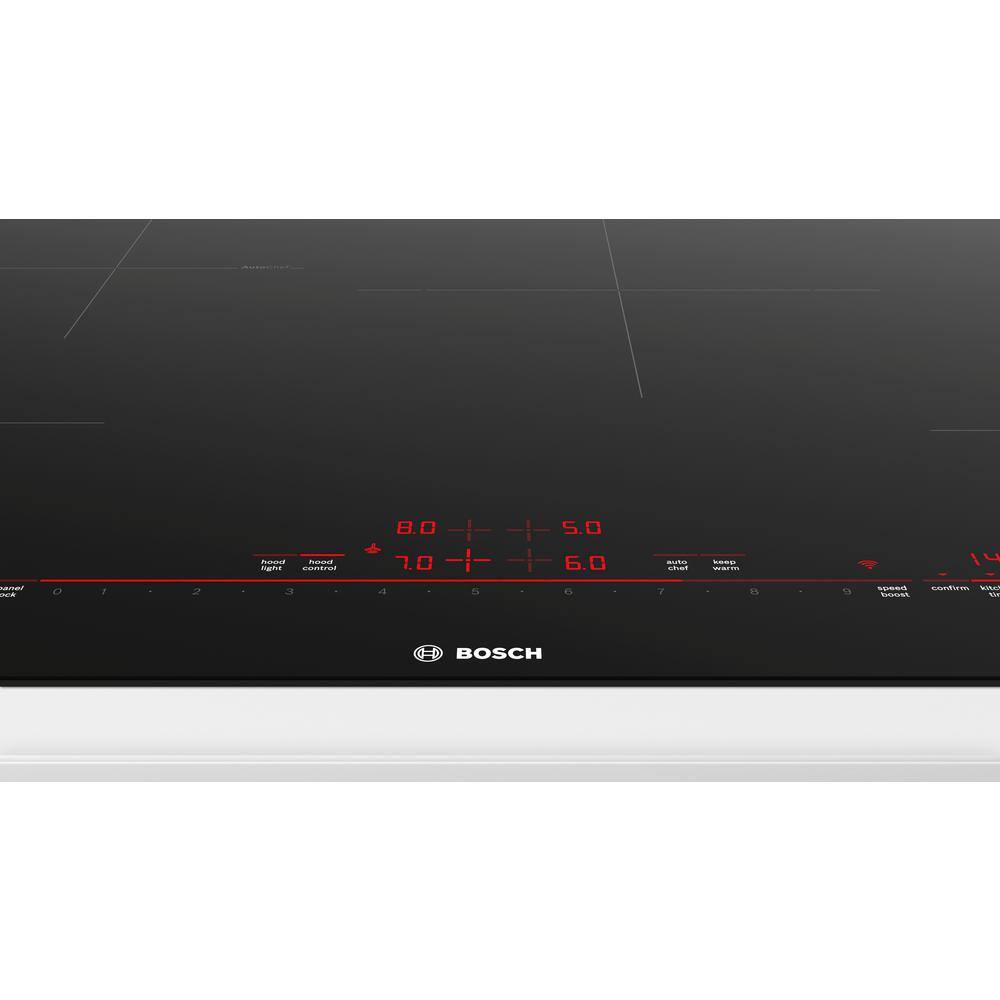 30" Black Stainless Steel 4-Burner Induction Cooktop