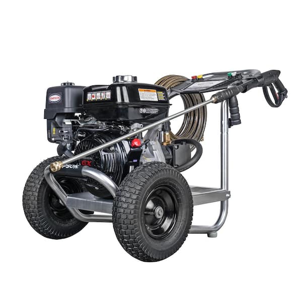 4400 PSI 4.0 GPM Gas Pressure Washer with Honda GX390 Engine, Heavy-Duty Industrial Cold Water Power Washer