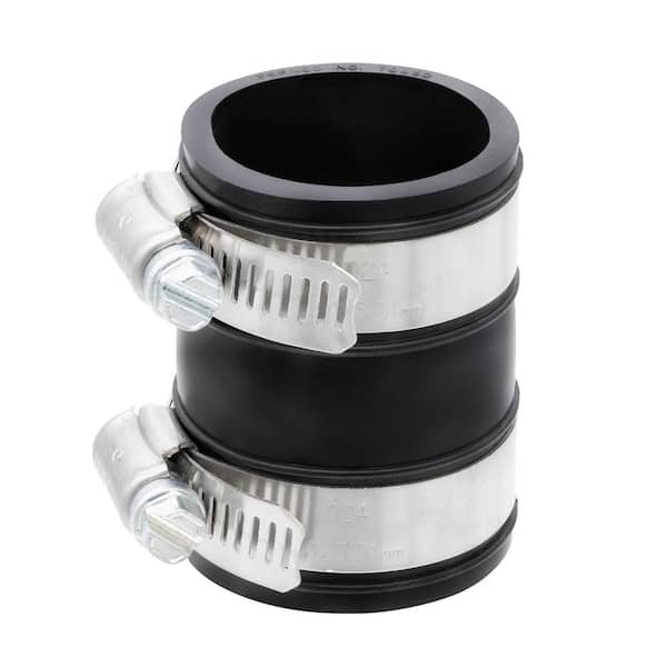 Fernco 1-1/4 in. to 1-1/2 in. Flexible PVC Tubular Drain Fittings & Connectors