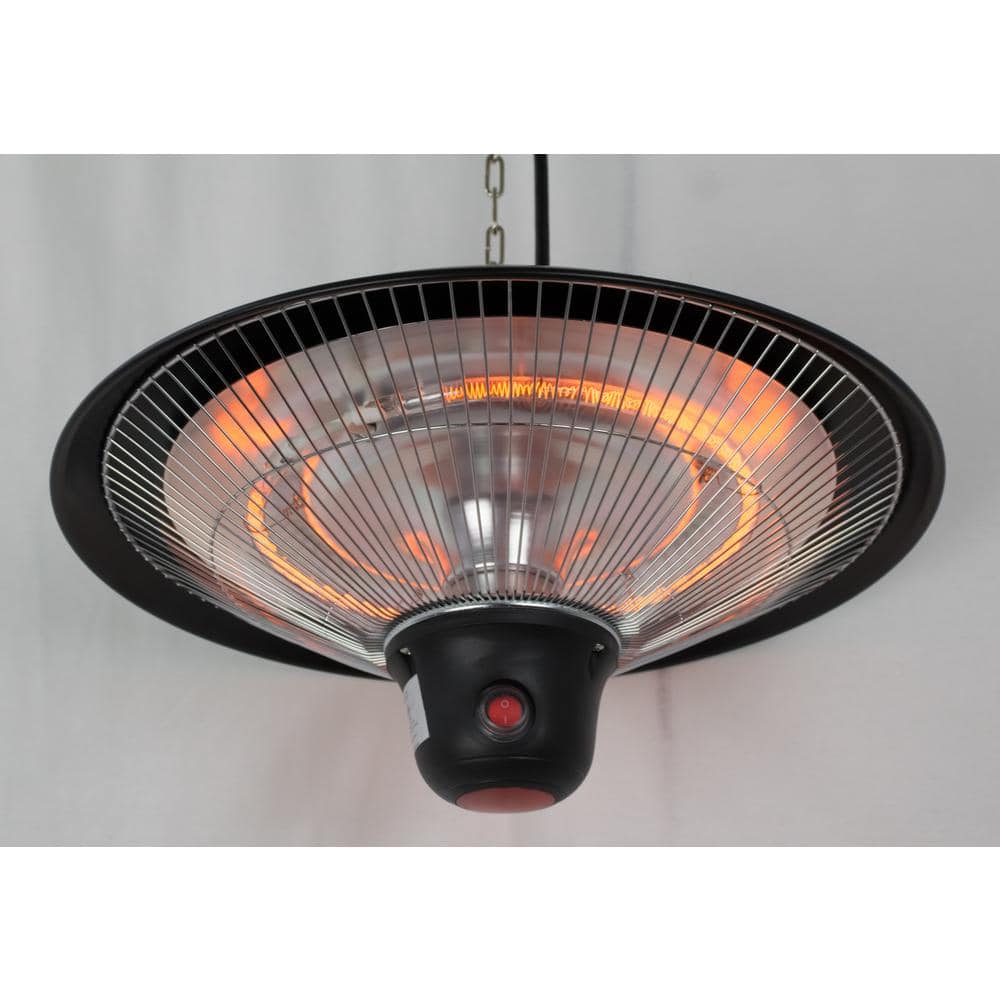 Black Electric Gazebo Heater with Remote Control