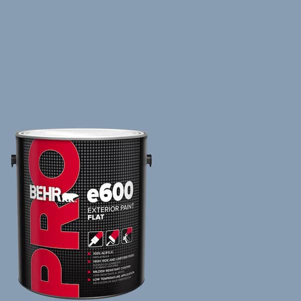 BEHR PRO 1 gal. #S520-4 Private Jet Flat Exterior Paint