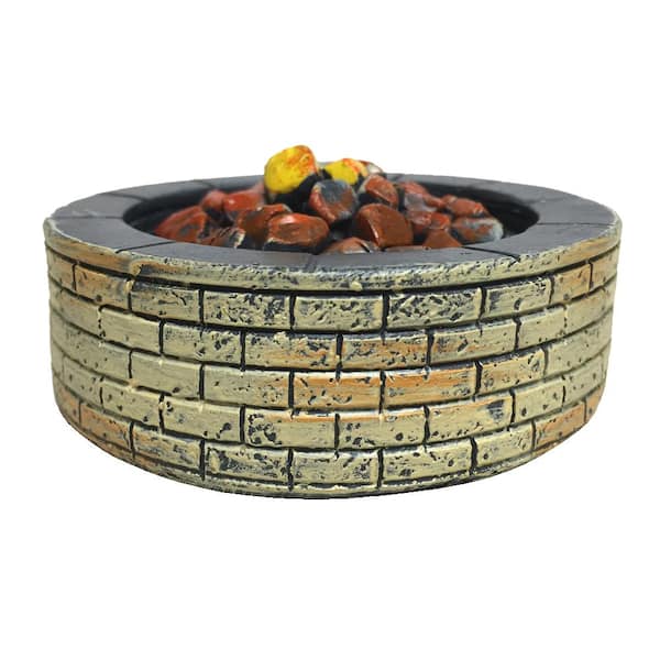 Arcadia Garden Products Fairy Garden Polyresin Fire Pit