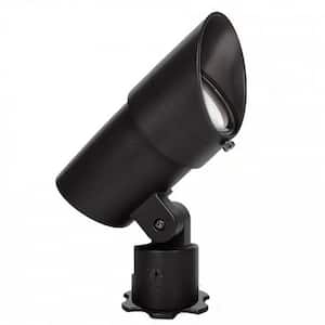 Grand Accent 2300 Lumens Black Low Voltage LED Outdoor Spotlight with IP66 Rated and 4000K LED