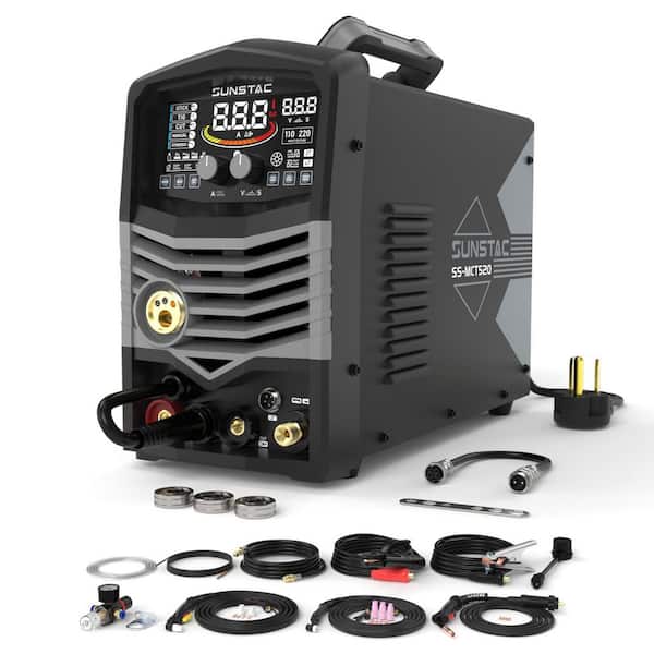 200 Amp 110V/220V Versatile 5-in-1 Plasma Cutter and Multi-Process Welder
