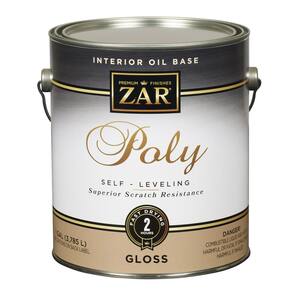 1 gal. Clear Gloss Oil-Based Interior Polyurethane - Self Leveling