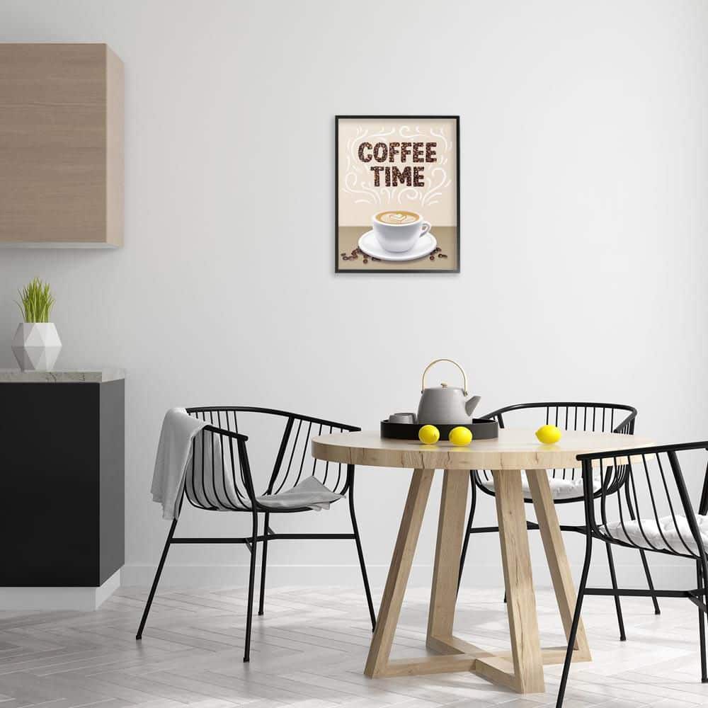 Traditional Coffee Time Brew by Marcus Prime Black Framed Food Giclee Art Print 20 in. x 16 in. price history on PriceWatchPro