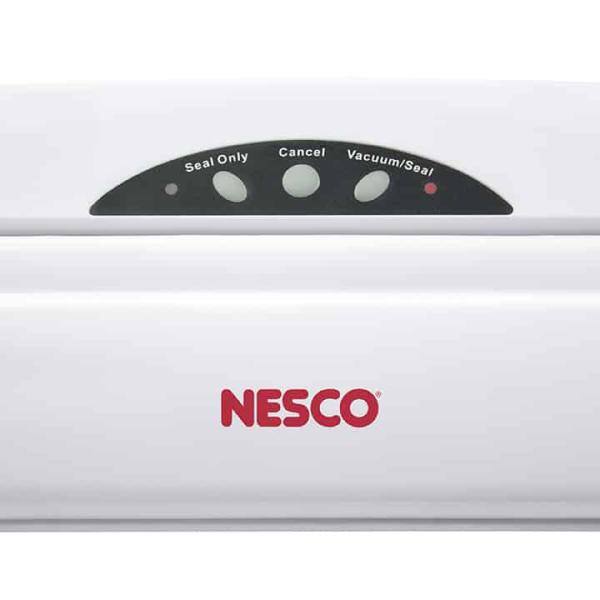 Nesco White Food Vacuum Sealer with Bags VS-01 - The Home Depot