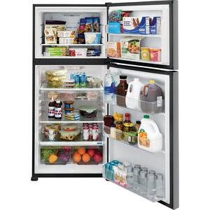 20.0 cu. ft. Top Freezer Refrigerator in Stainless Steel