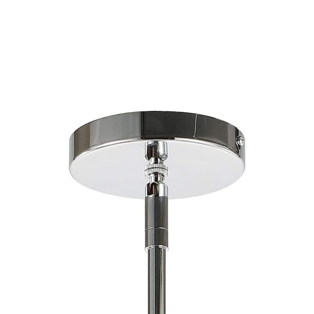 Homer 13" Chrome LED Globe Pendant Light