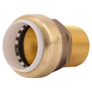 1 in. Push-to-Connect PVC IPS x 1 in. MIP Brass Adapter Fitting