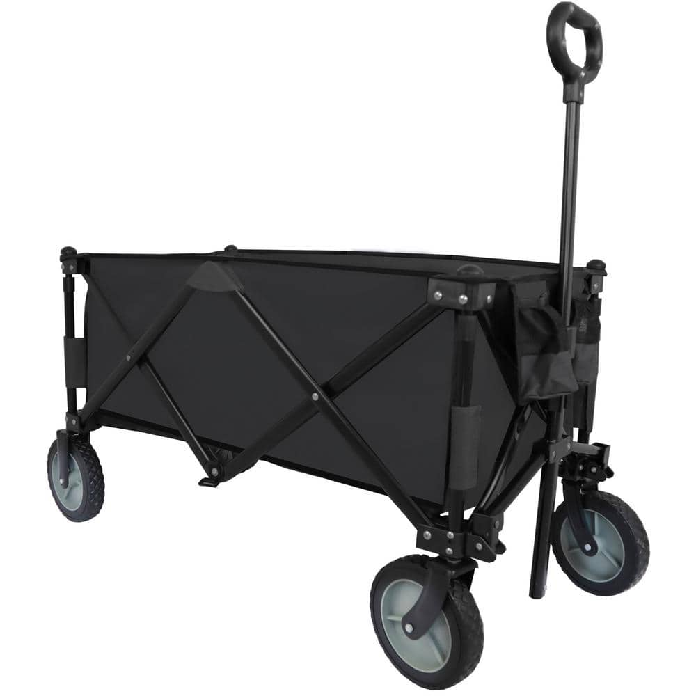 maocao hoom 14 cu. ft. Fabric Garden Cart 220 lbs. Capacity Folding ...