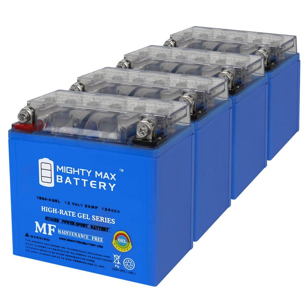 YB9A-A 12-Volt 9AH GEL Replacement Battery compatible with M229AY, M329AY, MOSM329AY-4 Pack price history on PriceWatchPro