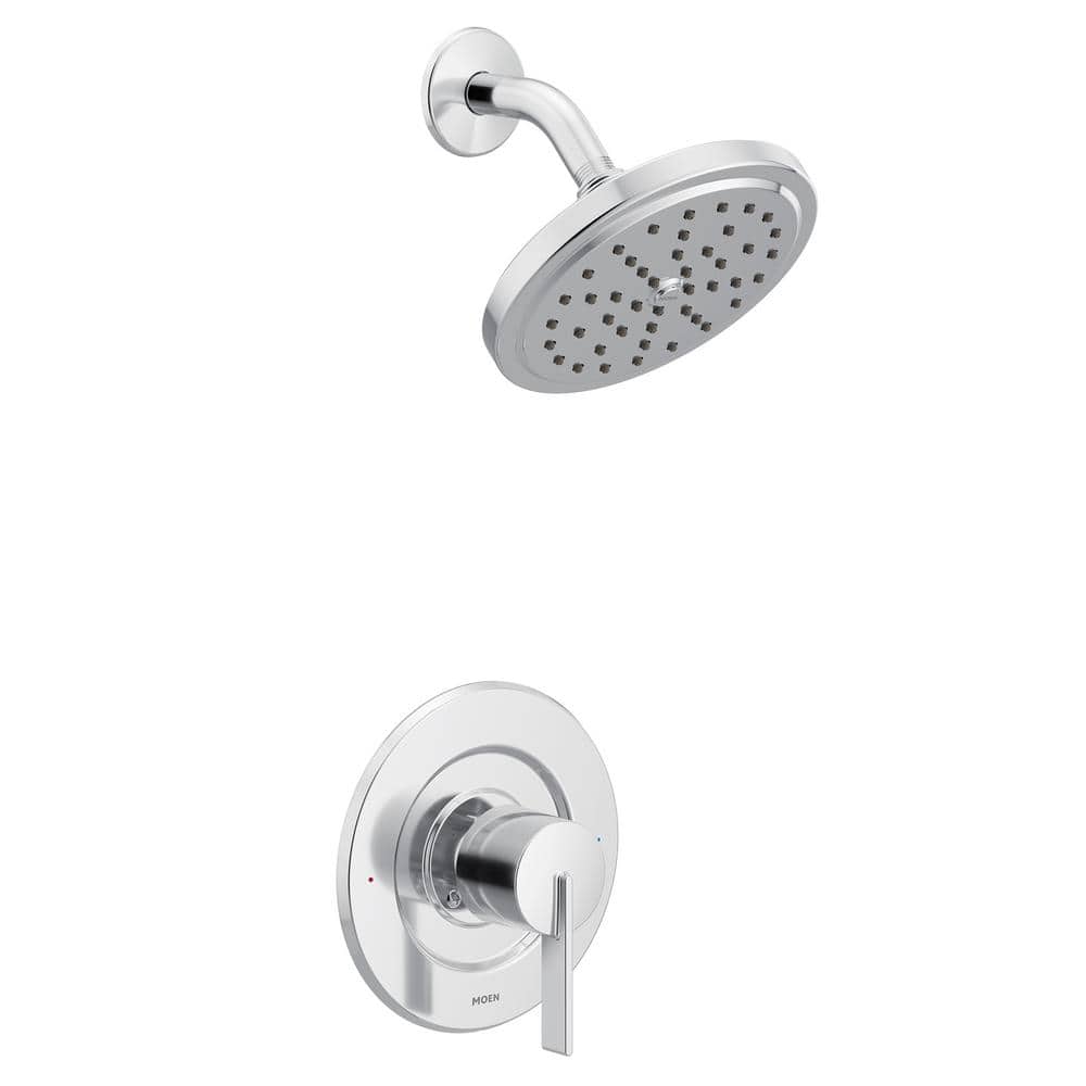 Chrome Rain Multi-Head Wall Mounted Shower System