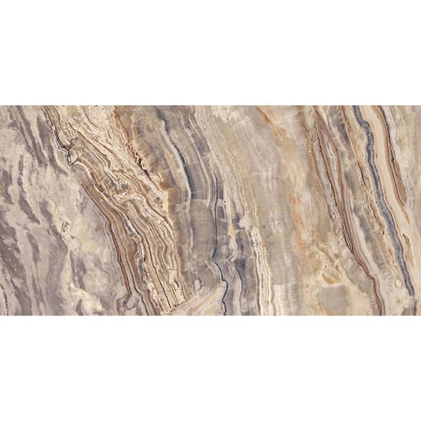 Dundee Deco Falkirk Moray 2/25 in. x 2 ft. x 1 ft. Peel  and Stick Brown Foam Decorative Wall Paneling (1-Pack)