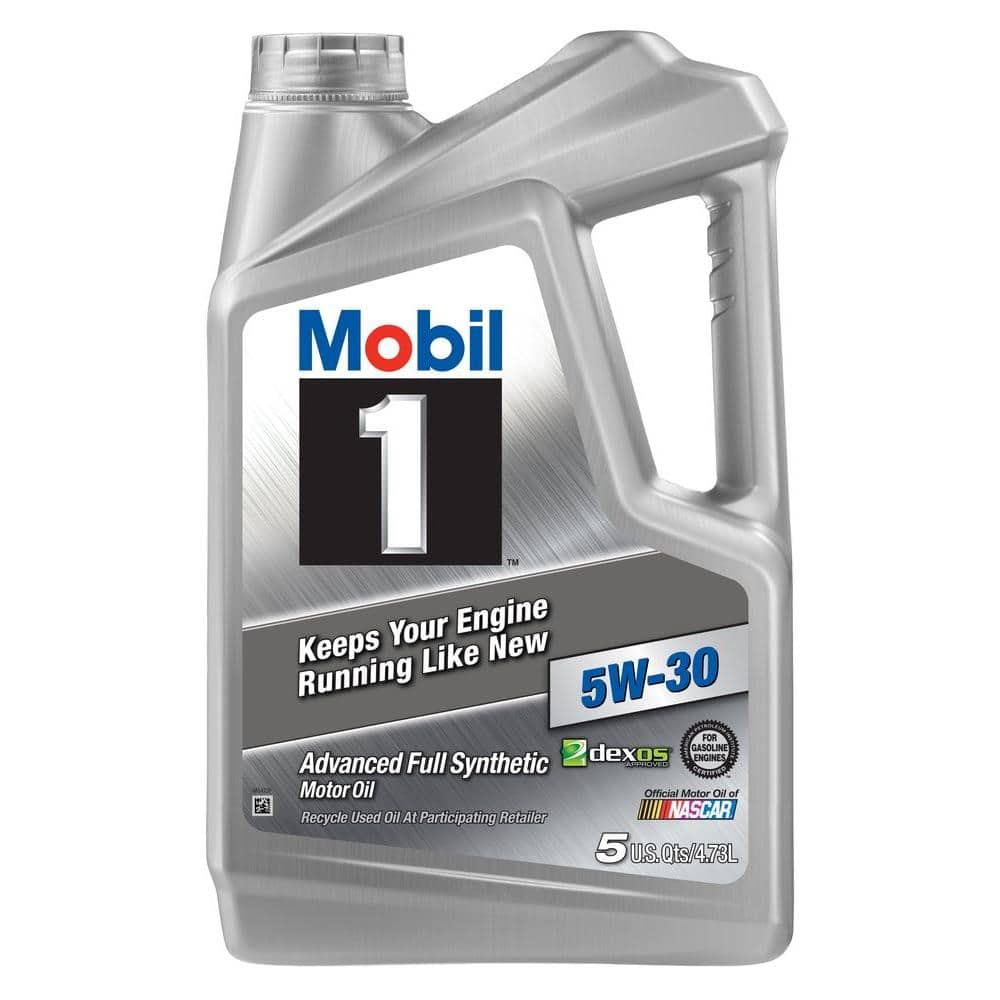 Mobil 163 fl. oz. 5W30 Synthetic Motor Oil MOB33004 - The Home Depot