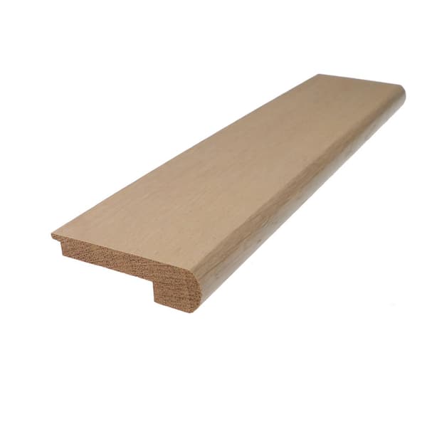 ROPPE Aria 0.375 in. Thick x 2.78 in. Wide x 78 in. Length High Gloss Hardwood Stair Nose
