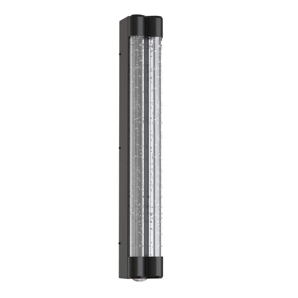 9. 5W 15.7 in. 1-Light Sand Black Double Bubble Column LED Wall Sconce with 3000K Warm White for Bedroom Living Room price history on PriceWatchPro