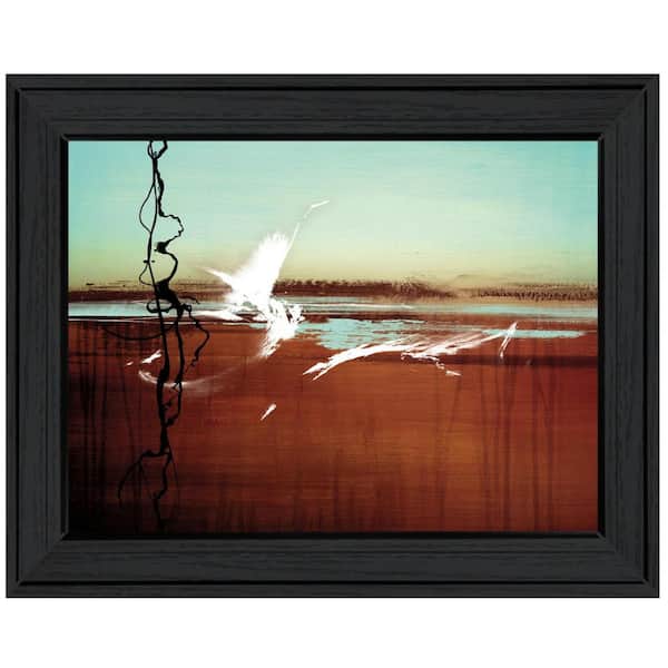 HomeRoots Charlie p-Oxybisbenzenesulfonyl hydrazide 1-Piece Framed Wall Art 15 in. x 19 in.