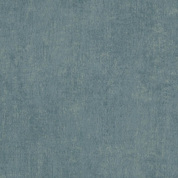 Advantage Edmore Faux Suede Blue Non Pasted Non Woven Wallpaper Sample
