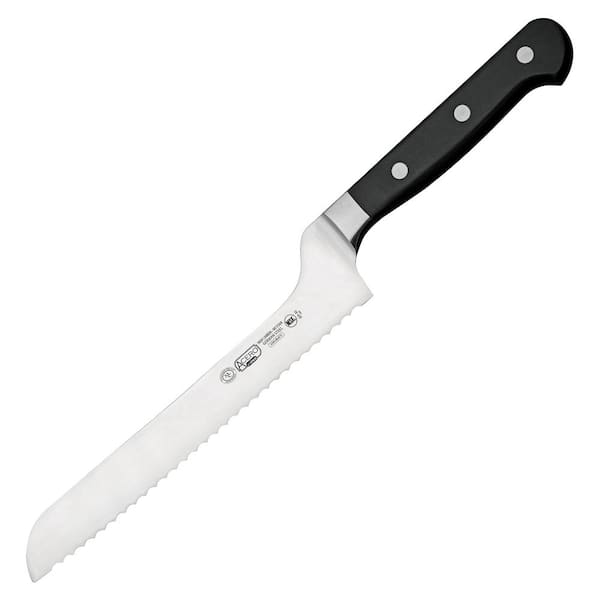 Winco 8 in. Stainless Steel Full Tang Bread Knife