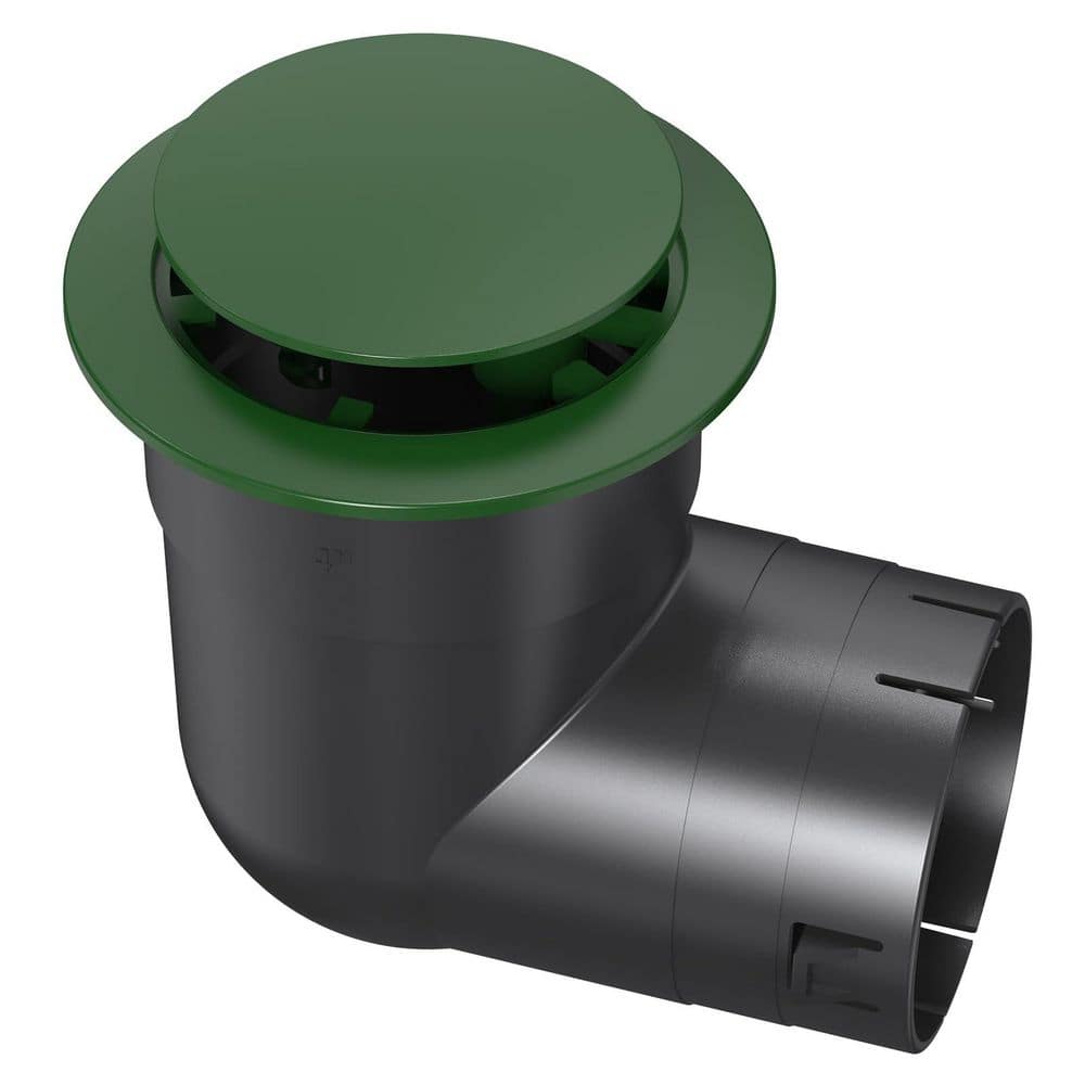 Pop Up Drainage Emitter with Elbow, No Adapter Required, Dual-Rod Yard Drain Cover for Downspouts price history on PriceWatchPro