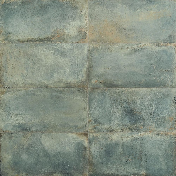 Ivy Hill Tile Angela Harris Fuller Aquamarine 11.81 in. x 23.62 in
