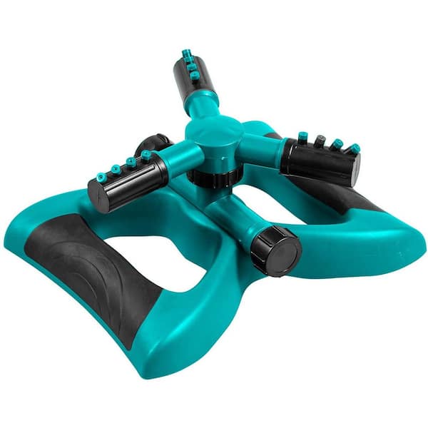GrowGreen 360-Degree 3 Arm Rotating Lawn Sprinkler