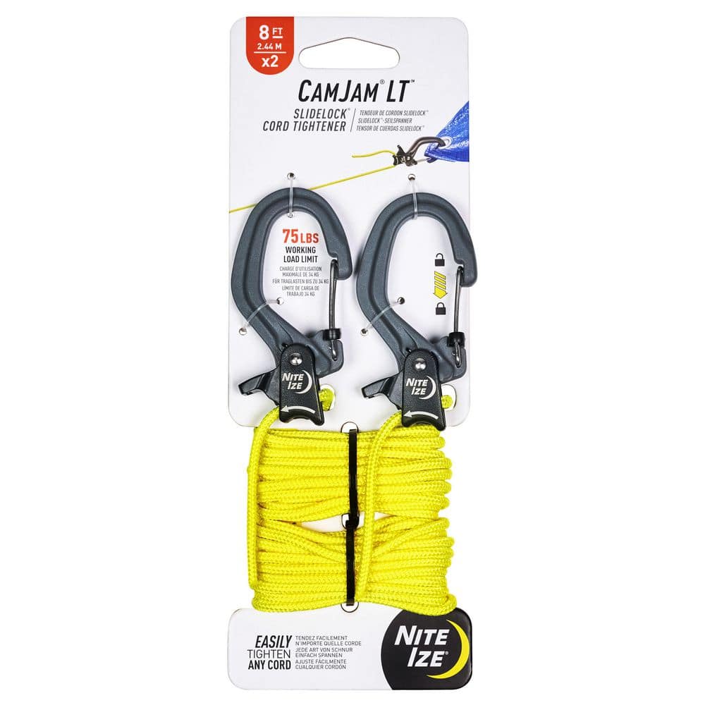 CamJam LT SlideLock Cord Tightener (2 Pack Each w/ 8 ft. Cord) price history on PriceWatchPro