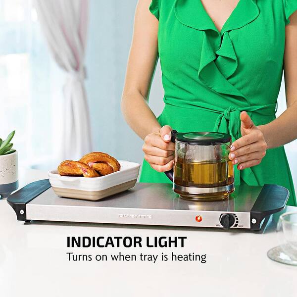 Extra Large Food Warming Tray With Adjustable Temperature Control