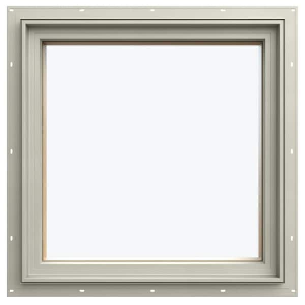 JELD-WEN 24 in. x 24 in. W-5500 Picture Wood Clad Window