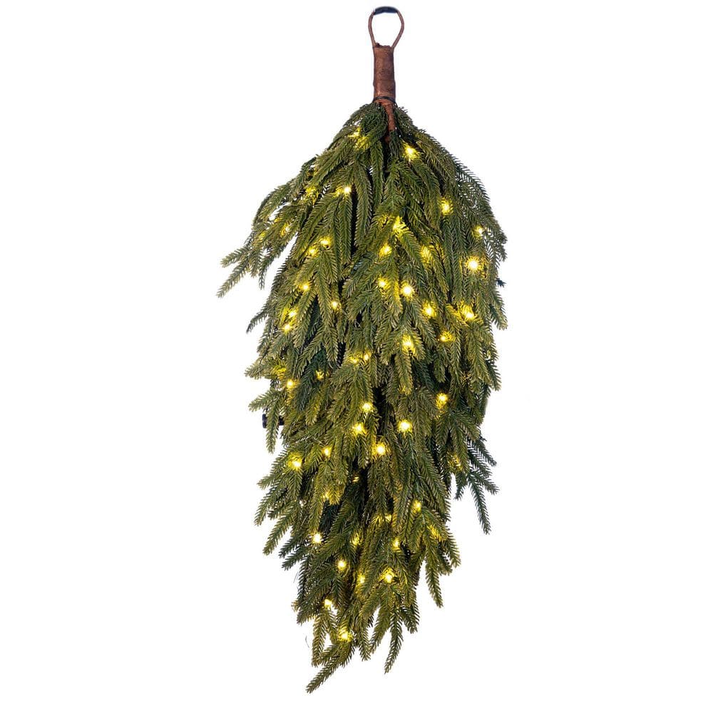 Teardrop Swag 2 ft. green Artificial other Norfolk Garland price history on PriceWatchPro