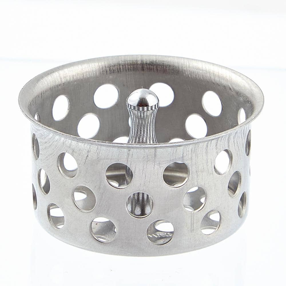 Everbilt 2-1/4 in. Mesh Bath Sink Strainer in Stainless Steel 865140 - The  Home Depot